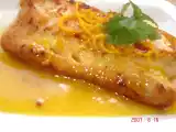 Recette Coeur de cabillaud au beurre d'orange et courgettes