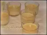 Recette Mousse au citron & mascarpone