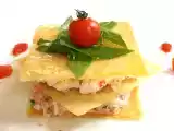 Recette Millefeuille léger, léger et fraîcheur de crabe pour le sucré devient salé