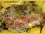 Recette Palette de porc fumée au four en cocotte