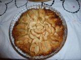 Recette Tarte aux pommes et amandes à la farine de soja (sans gluten)