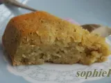 Recette Gâteau à la banane, poudre d'amande et fève de tonka
