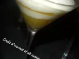 Recette Coulis d'ananas et de mangue et crème de mascarpone.