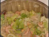 Recette Salade aux crevettes & cacahuètes