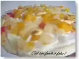 Recette Pizza sucree aux fruits et chocolat blanc