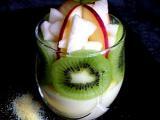 Recette Verrine de polenta aux fruits (2 pts ww)