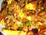 Recette Riz cantonnais à la crevette mariné