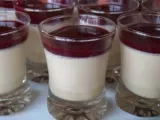 Recette Panna cotta à la vanille et son coulis de fruits rouges