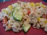 Recette Quinoa à la mangue et aux pois chiches