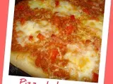 Recette Pizza bolognaise - pizza boloñesa