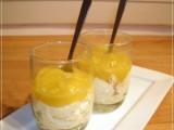 Recette Mousse d'agrumes et coulis de mangue