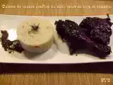 Recette Canard confit au miel et sauce soja de mamigoz.