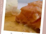 Recette Saumon à l'unilatérale, purée & beurre blanc vanillés