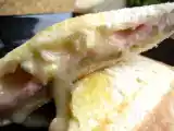 Recette Croques au camembert et cornichons