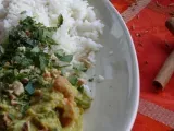 Recette Curry de lentilles corail au lait de coco