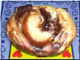 Recette Brioche escargot au mascarpone crème pâtissière au chocolat