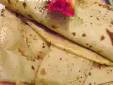 Recette Crêpe au foie gras - repas de mardi gras