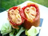 Recette Beignets de piquillos au chorizo