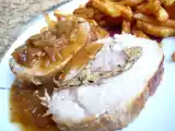 Recette Rôti roulé aux champignons