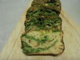 Recette Cake marbré aux oignons et au pesto de roquette