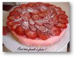 Recette Bavarois aux framboises sur genoise