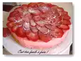Recette Bavarois aux framboises sur genoise