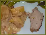 Recette Rôti de porc a la crème et a la moutarde en cocotte