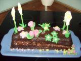 Recette Concours floral : gâteau jardinière
