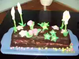 Recette Concours floral : gâteau jardinière
