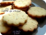 Recette Sablés au sésame