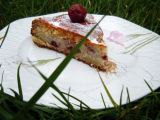 Recette Divin gâteau fondant cerises / amandes... (sans beurre, sans oeufs)