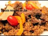 Recette Quinoa au boeuf grillé