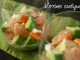 Recette Verrines exotiques