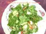 Recette Salade énergisante aux boeuf et cresson