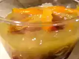 Recette Repas autour de la mer: huitres, gambas géantes & purée de patate douce