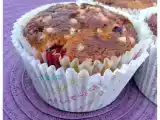 Recette Petits gâteaux moelleux aux bananes & fruits rouges