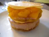 Recette Mille-feuilles de foie gras à la mangue