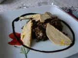 Recette Salade de lentilles au foie gras