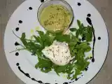 Recette Purée de pois gourmands et son oeuf poché au tom yam