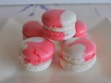 Recette Macarons bicolores ganache vanille