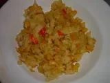 Recette Croisement entre la salade de riz et le risotto...