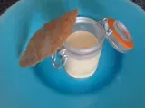 Recette Panna cotta caramel au beurre salé, banane poêlée