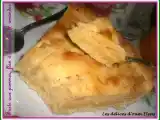 Recette Tarte aux pommes délicieuse au flan et aux amandes