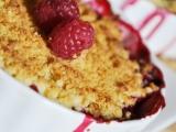 Recette Crumbles individuels aux framboises et amandes