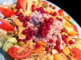 Recette Ready for bikini salad: thon, sésame et groseilles