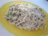 Recette Spaghettis au poivrons et a la creme facon tandoori......!!!