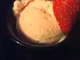 Recette Glace a la fraise au lait entier