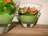 Recette Verrines de mâche et de saumon fumé