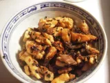 Recette Saumon au wok, gingembre et sésame : restes de makis n°2