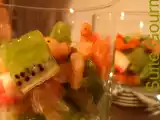 Recette Salade de kiwis au tartare de mer